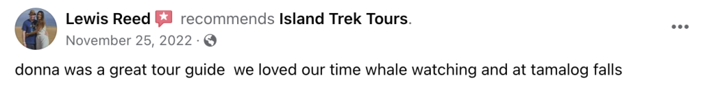 island trek tours review